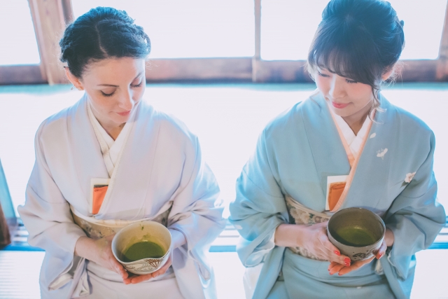 ドイツ人と茶道を体験
